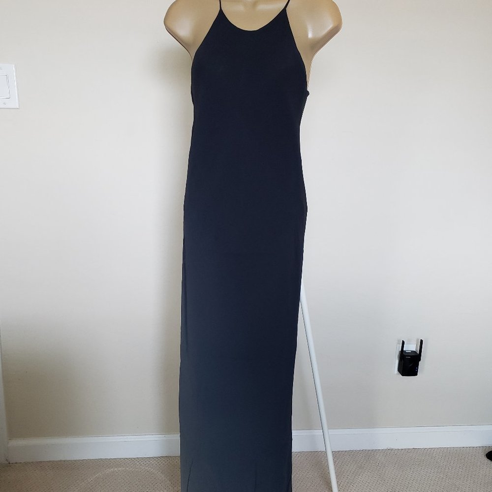 Ombre Silk Chiffon Dress